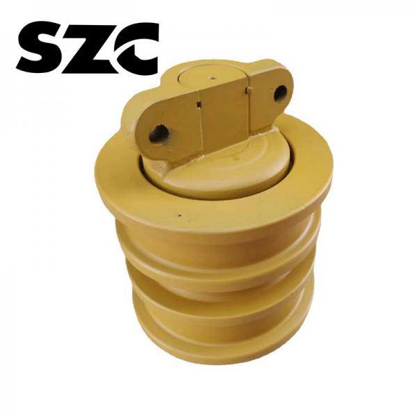 Quality Double Flanges Excavator Track Roller Two Lips Bottom Track Rollers OEM for sale