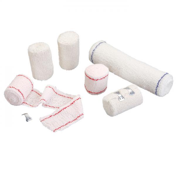 Quality Good Breathebility Elastic Cotton Crepe Bandage 15cm for sale