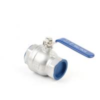 China DN8 - DN50 Full Port Float Operated Ball Valve NPT With Adjustable Stem Packing factory