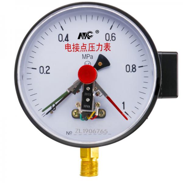 Quality YXC150 6000 PSI Pressure Gauge Stainless Steel Electric Contact 30VA for sale