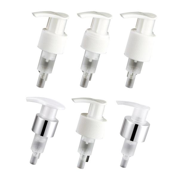 Quality Alumina Plastic Lotion Pumps With A Lock Clip 1.2ml Dosage OEM for sale