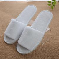 china White Massage Spa Disposable Hotel Slippers Indoor Slides For Women Men