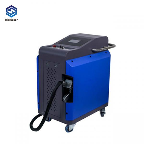 Quality 100W Fiber Laser Cleaning Machine Air / Water Cooling For Rust Paints Removal for sale