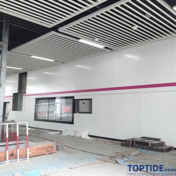 Quality Decorative Aluminium Profile Linear Ceiling Strip Extrusion Round Tube Ceiling with Easy Suspension System for sale