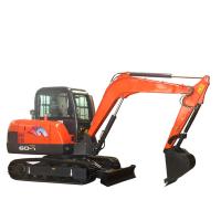 Quality 4 Cylinder Water Cooling 6 Ton Mini Excavator Customized Color for sale