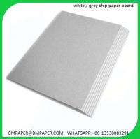 China China hard board paper grey chip board for making boxes factory