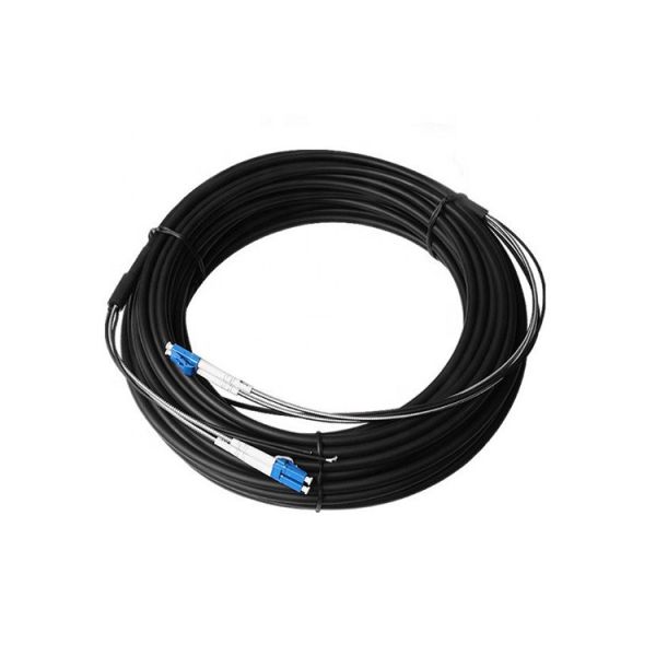 Customize Armored Fiber Patch Cable SM MM LSZH DLC To DLC Fiber Patch