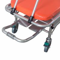 China H500mm Durable Aluminum Alloy Ambulance Bed Stretcher Patient Trolley ODM factory