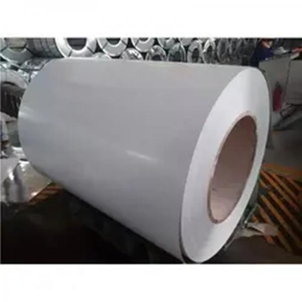 Quality Prepainted Steel Sheet Coil 50-2000mm White Color Coated Metal Building for sale