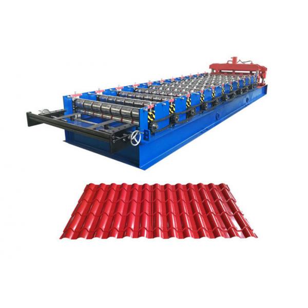 Quality Bamboo Shape Cold Roll Forming Equipment , Metal Roofing Roll Former Coil Width for sale