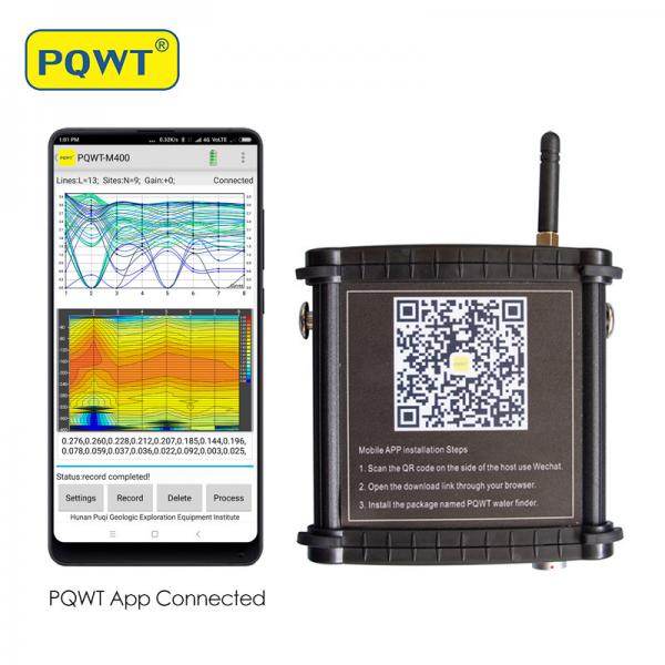 Quality PQWT M100 Geological Exploration Equipment 100M Deep Underground Water Detector for sale