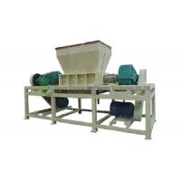 China Alloy Blades 2 Shaft Small Paper Shredder Machine For Garbage Disposal System factory