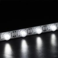 China Non Waterproof Aluminum LED Light Bar 18 LED SMD 3030 Edge Light Poster Box factory