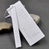 China Embossed Brand Eco PVC Washable Custom Hang Tags For Clothing factory