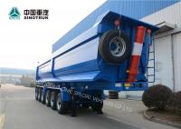 China High Strength Steel CIMC Semi Truck And Trailer 6 Axles 120 Tons In Blue factory