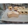 China Special Shape Bottom Pour Runner Bricks For Ingot Steel Casting Industry / Fireclay Refractories factory