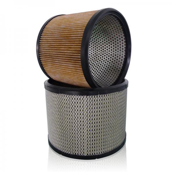 Quality AAF Noil Inlet / Outlet Large 20 Micron Filter Cartridge , Any Size Pleated for sale