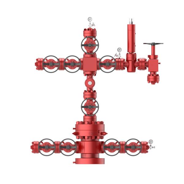 Quality PSL1-PSL4 Oil Gas Wellhead Equipment Oil Well Christmas Tree 2000psi-20000psi for sale