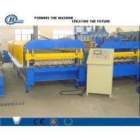 China PLC Control System Steel Sheet Roll Forming Machine For Corrugated Roof Panels factory