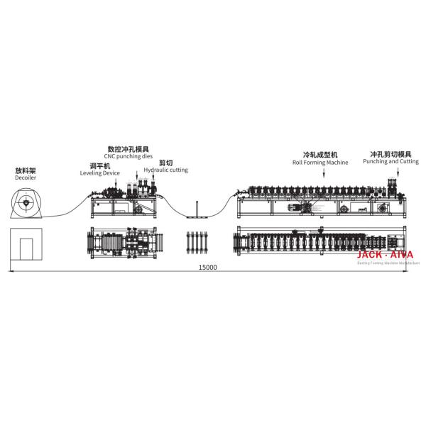 Quality Volume Control Damper Frame Machine Air Duct VCD Damper Machine for sale