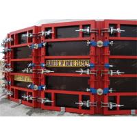 China Painted Concrete Slab Formwork Systems Circular Column Formwork High Turnover Frequency for sale