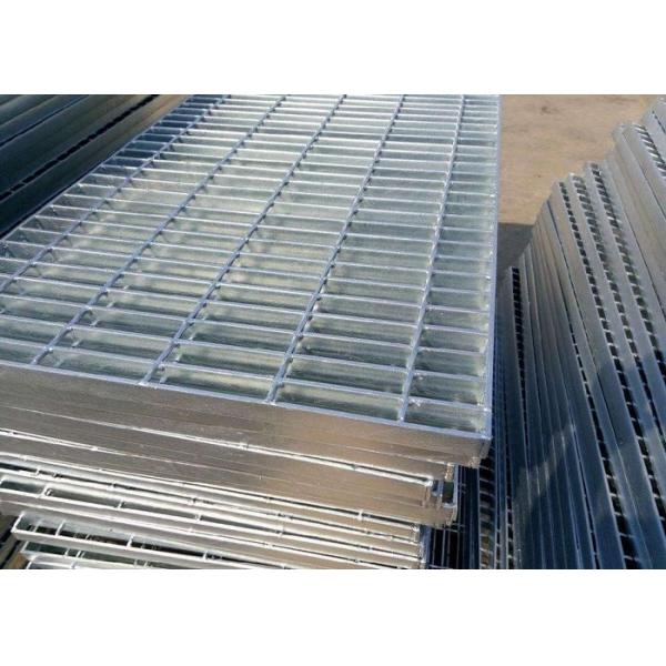 Quality Corrosion Resistant Galvanized Steel Grating Silver 32 X 5 Metal Walkway for sale