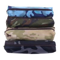 China Factory Customized  Camouflage Pencil Case Canvas Pencil Bag School Supplies Stationery Box Drawing package Cosmetic Pouch factory