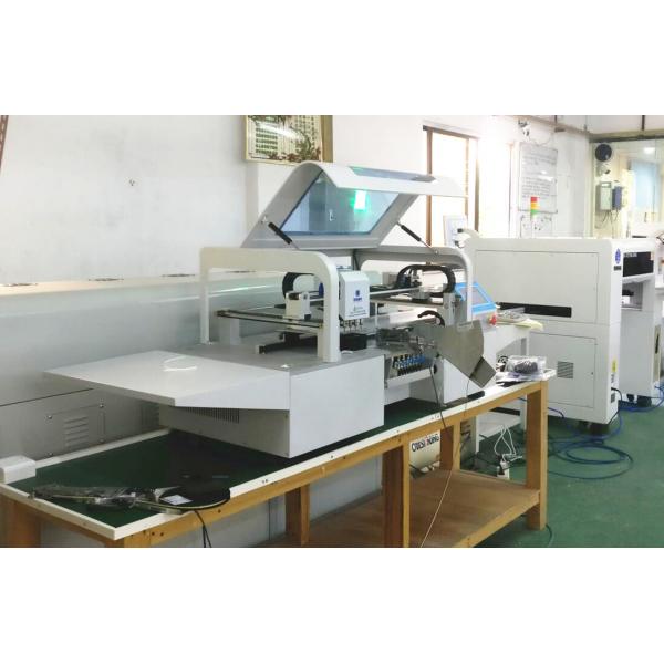 Quality CHMT510 LED Pick And Place Machine , 4 Heads 8 Feeders 1.2m LED Strip Small SMT Machine for sale