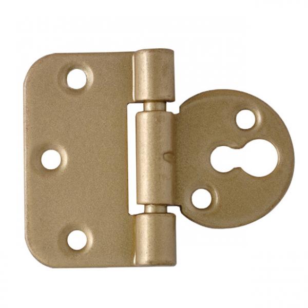 Quality Multifunctional Wooden Cabinet Door Hinges Zinc Finished Chrome Yellow Brown for sale