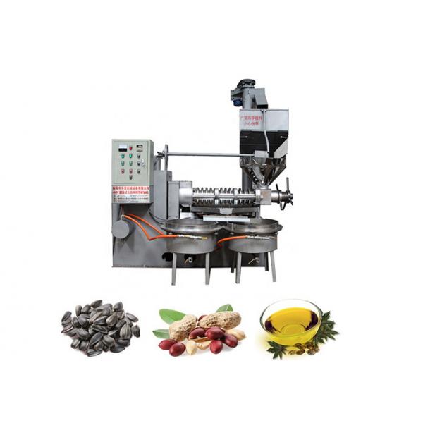 Quality Vertical Screw Press Cooking Oil Making Machine 2.2kw Power 1800kg Weight for sale