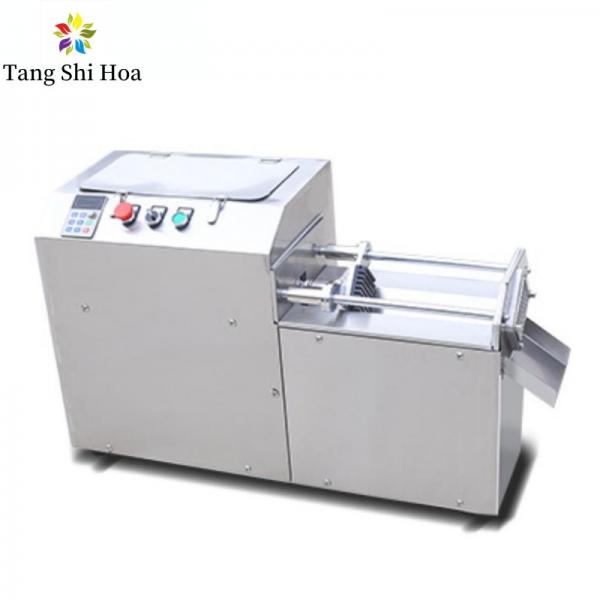 Quality 0.37KW Food Processing Machine Electric Potato Stripe Vegetable French Fries Cutting Machine for sale