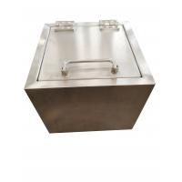 China Double Lock Custom Lead Boxes Stainless Steel Inner And Outer for sale