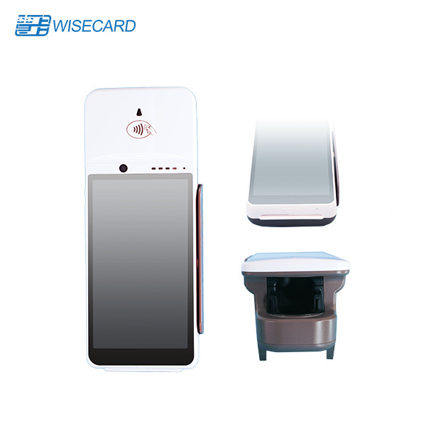 Quality Multi Touch Screen Biometric POS Terminal , Smart Mobile Payment Terminal for sale