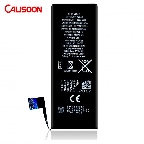 Quality Industrial Grade High Capacity Battery For Iphone IPhone 6 6s Voltage 3.8V for sale