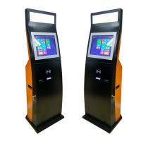 Quality 22 Inch Touch Screen Self Payment Kiosk Cash And Coin Acceptor Machine for sale