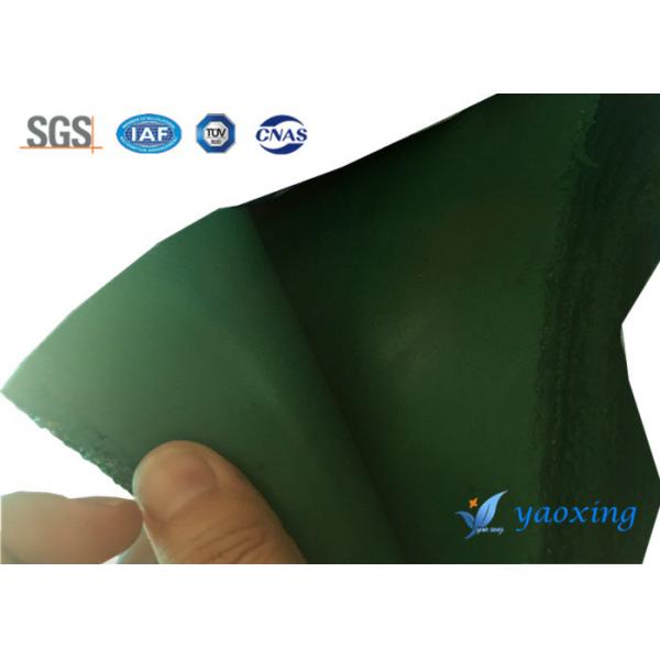 Quality Green Color Silicone Rubber Coated Glass Cloth With Good Fire Retardant for sale