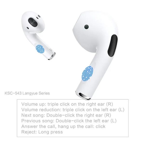 Quality Wireless Sports Bluetooth Earphones In Ear Noise Cancelling Headphones For for sale