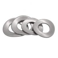 China 200HV 304 Stainless Steel Zinc Wave Spring Washers Small Waveform Flat Washer factory
