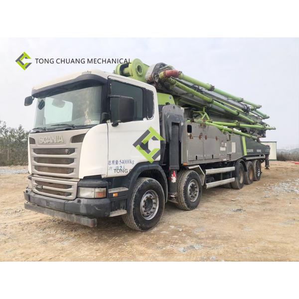 Quality In 2016 Zoomlion Remanufactured Used Concrete Boom Truck 63 Meters for sale