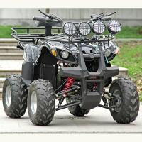 China Electric Atv Quad Bike 1500W / 2000W DC Brushless Motor With Four Bright Lights factory