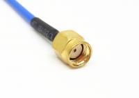 China 50ohm RF Cable Assemblies RPSMA Male to MMCX Male Connector with 2# Semi-rigid/Semi-flexibleCable factory