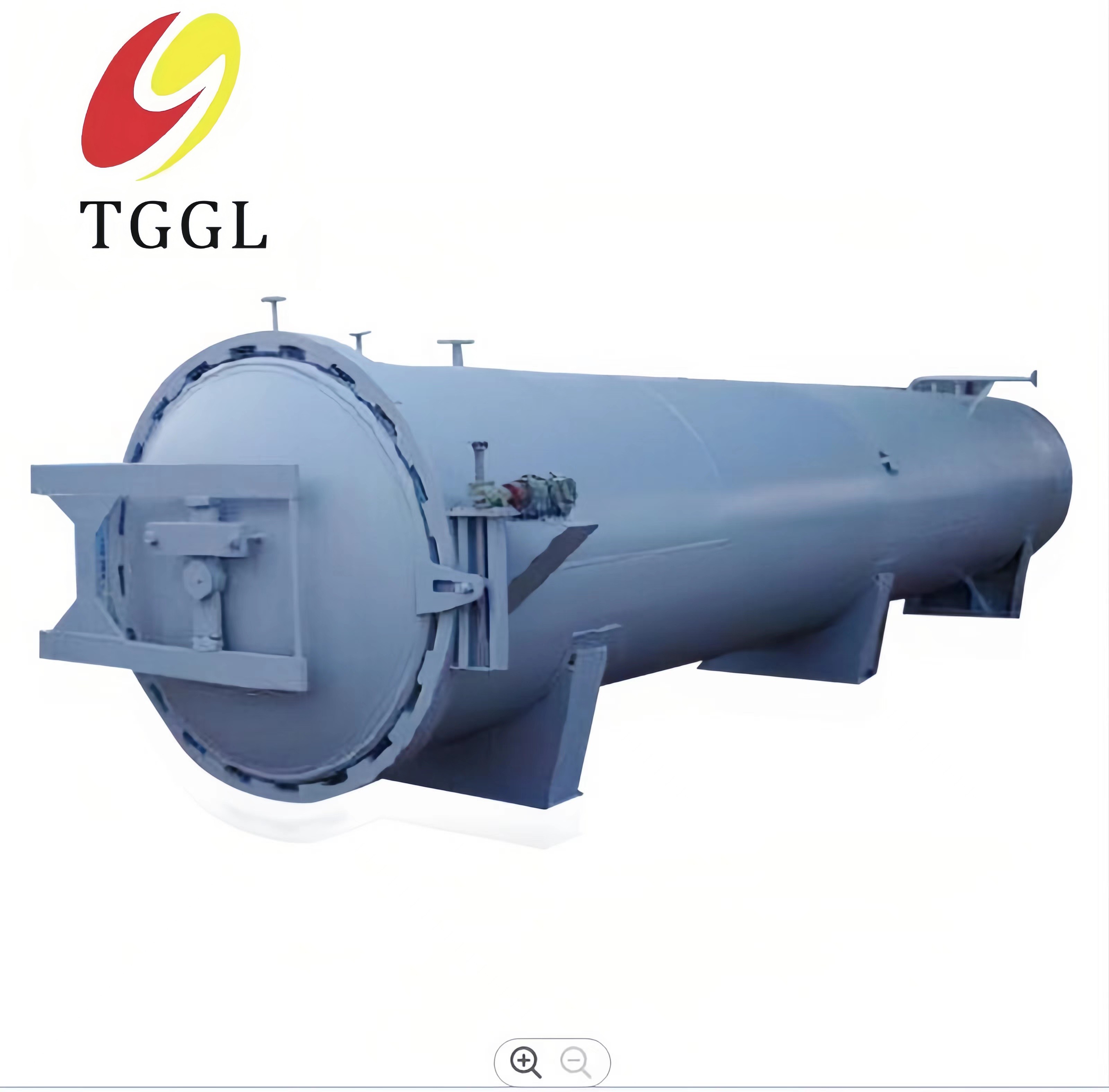 China Concrete Autoclave Large Horizontal Pressure Vessel Autoclaves with Wide Applications factory