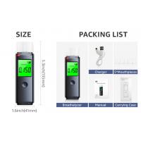 China Home Personal Alcohol Breathalyzer Digital Alcohol Tester  With Lowing Reminder factory
