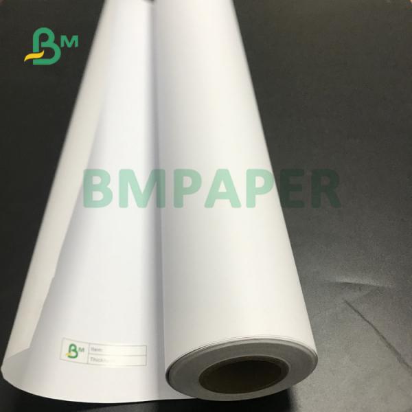 Quality 914mm X 100m 20lb Inkjet Bond Paper Two Sides White For Design Portrayal for sale