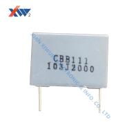 China CBB111 2000 VAC Metal Foil Capacitor Film Dielectri Cassette Small Size factory