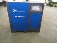 China Air Cooled Small Rotary Air Compressor Oil Inject Horizontal Air Compressor factory