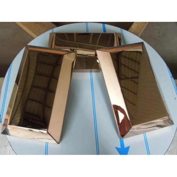 Quality 10K 12K  Mirror Stainless Steel Sheet ASME 304 Ss Mirror Finish Sheet for sale