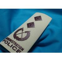 China High Density Custom Clothing Patches , Heat Transfer Printing for Cotton Fabric Uniform factory