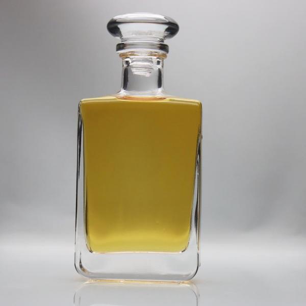 Quality 200ml Personalized Rectangular Liquor Bottle Lead Free Flint Glass Super White for sale