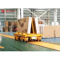 China 16t Electric Stone Slab Carrying Rail Trolley factory